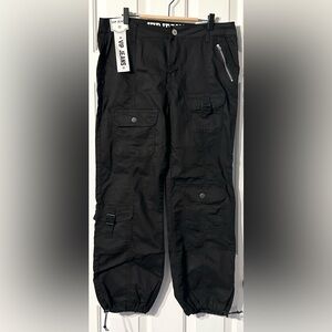 💋 Y2K Cargo Pants Zippered Pockets